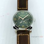 Copy Panerai Radiomir GMT Power Reserve PAM999 Watch SS Dark Green dial_th.jpg